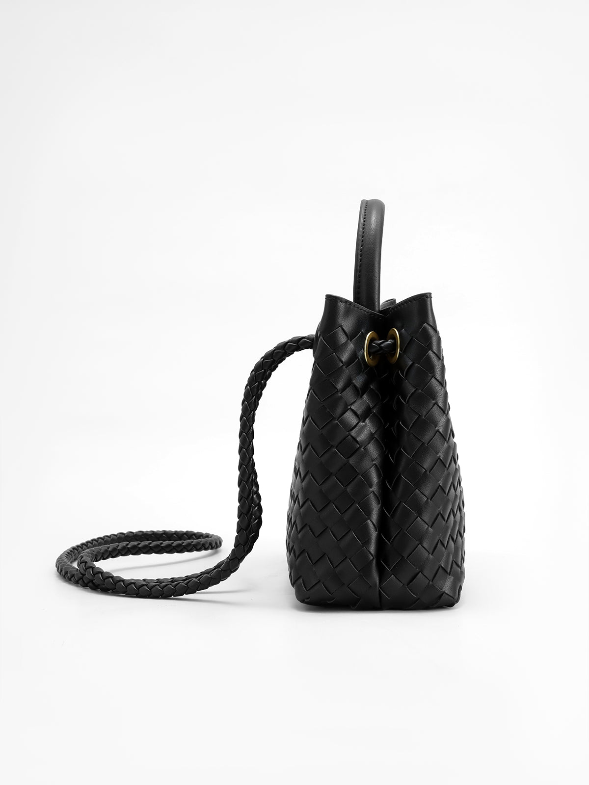 Borsa con Manico in Metallo Twist