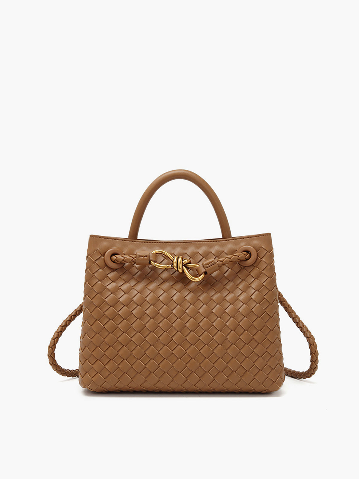 Borsa con Manico in Metallo Twist